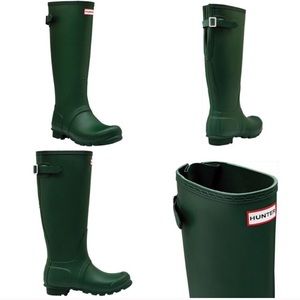 Hunter Green Tall Hunter Boots